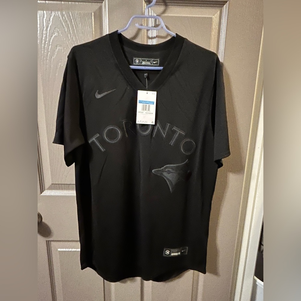 Toronto Blue Jays Pitch Black Jersey - Picture 1 of 3